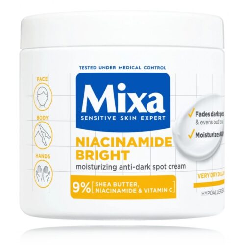 Mixa Niacinamide Bright Moisturising Anti-Dark Spot Cream 400 ml