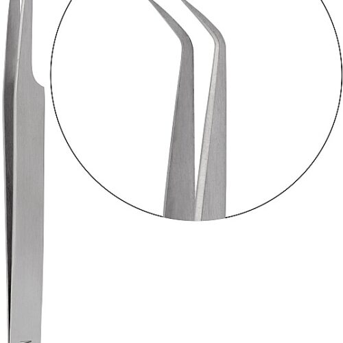 Nanolash Eyelash Tweezers L Shape