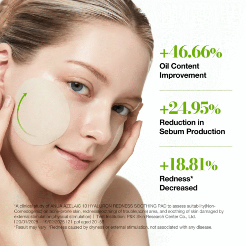 Anua Azelaic 10 Hyaluron Redness Soothing Pad