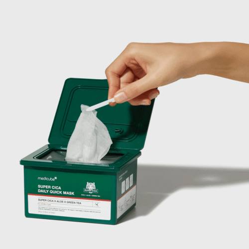 Nomierinošu auduma masku komplekts Medicube Super Cica Daily Quick Mask