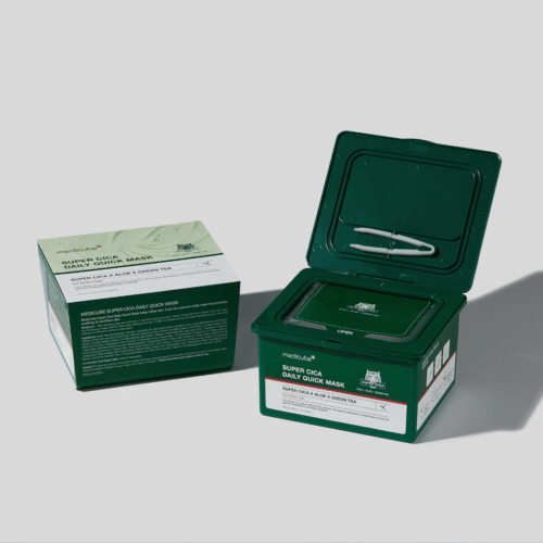 Nomierinošu auduma masku komplekts Medicube Super Cica Daily Quick Mask