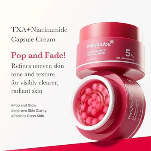 Medicube TXA Niacinamide Capsule Cream – Krēms pret pigmentāciju