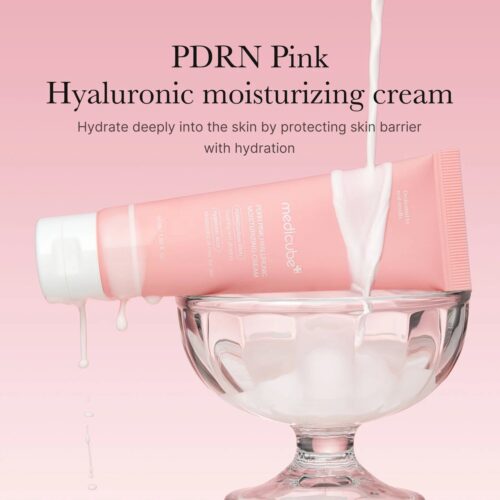 Mitrinošs krēms ar PDRN un hialuronskābi Medicube PDRN Pink Hyaluronic Moisturizing Cream