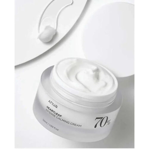 Intensīvi nomierinošs krēms sejai Anua Heartleaf 70 Intense Calming Cream