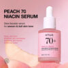 Serums ar persiku gludai un mirdzošai ādai Anua Peach 70 Niacin Serum