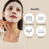 Nakts hidrogela maska ar keramīdiem ādas sausuma novēršanai Biodance Hydro Cera-Nol Real Deep Mask